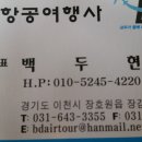 백두항공여행사 이미지