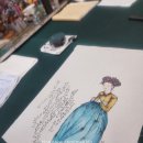 패브릭아트&캘리그라피 이미지