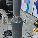가로등 위치 | 차에부딪힌 가로등 수리