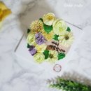 라온 플라워 케이크 이미지