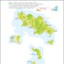 승봉도 지도(인천시 옹진군) - 블랙야크 섬&산 100섬 인증지 이미지