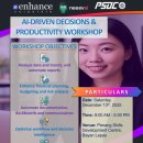Our new AI-Driven Decisions &amp; Productivity Workshop : 13 December 2025 이미지