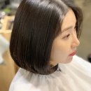 단발머리헤어 이미지