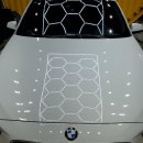 부산 광택 해운대 유리막코팅 bmw 5gt 페인트 날림 제거 시공후기.