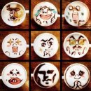 라떼아트 이미지