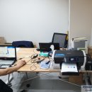 가온기계임대 | 복합기, 복사기임대) 삼성 잉크젯 프린터기 SL-J3520W 임대 설치 후기_ 대전 대화동 가온비즈타워 분양센터