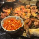 송파나루역2번출구(앞) | [송파/방이] 방이동 먹자골목 돌판에 구워먹는 돼지...맛집 굽돌집 잠실방이직영점 내돈내산 추천 후기