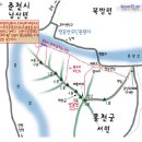 남노일리 남노일대교 굴지강변쪽 간이화장실 | 홍천강