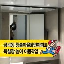 이마트24 분당화인점 | 『분당 금곡동 청솔마을화인유천2단지』 욕실장 재설치 후기｜수납공간 확보