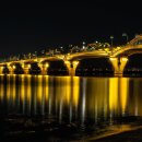 팔달대교 야경 이미지