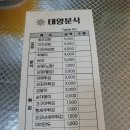 태양순대분식 네이버블로그