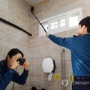 벚꽃 공중화장실 이미지