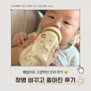 솔데이올데이 | 배앓이젖병 고민 끝낸 토비앤몰리올데이젖병 실사용후기