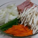 잡채 만드는 김에 만든 짜장잡채밥 이미지