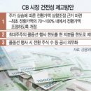 [금융위 CB 전환가액 상향 논란] 이미지