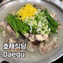 대구 저녁 맛집 호재식당 꼬리수육 돼지국밥 추천
