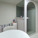 영림슈퍼 | 모루유리 중문 + 파티션 시공후기 ::: 에브리도어 수퍼슬림아치여닫이 #내돈내산