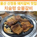 치술령숯불갈비 | 울산 신정동 돼지갈비 맛집 | 치술령 숯불갈비 방문 후기