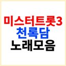 미스터트롯3 천록담 노래모음 완벽정리 이미지