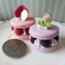 Ispahan Framboises Macaron (마카롱 디저트 / 이스파한 라즈베리 마카롱) 이미지