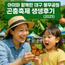 봉무공원 주차장 | 아이와 함께한 대구 봉무공원 곤충축제 생생후기 (2025)