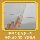 의정부시재활용수리판매소 | 인천 타일 부분수리 들뜸 보수 깨짐 부분교체