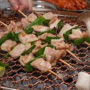 숯불에 구운 닭갈비 이미지