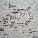 토라진 옥녀의 등을 밟고 - 충주 옥녀봉(702.4m)~면위산(부산)(780.2m) 이미지