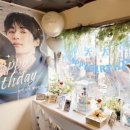 아미가플라워스튜디오 | <아미가플라워 스튜디오> 2025 커먼그라운드 변우석 배우님 생일카페 테이블 센터피스 제작
