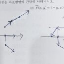 미적분 벡터장 좌표평면에 표현하는 법 질문 이미지