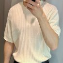HnM Fit | H&amp;M 에이치엔엠 반팔 니트 착용 후기 및 제품 추천