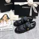 [국내당일발송] CHANEL 샤넬 코코비치 턴락CC 메쉬 메리제인 플랫슈즈