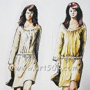 패션 의상디자인 이미지