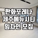 제주영어도시신도시공인중개사사무소 | 영어교육도시 방4개 신축아파트 등장! 한화포레나 제주에듀시티 프로모션 연세🏡