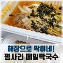 평사리메밀막국수 | 정릉동 막국수 맛집, 평사리 메밀막국수 정릉본점 포장 후기!(물막국수&만두반판)