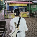 2742 | 캉골 자크 티셔츠 2742 화이트 M 내돈내산 후기 남녀공용 커플템 면세점 추천템