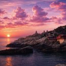 바다위에 이미지