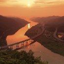 금강노을 이미지