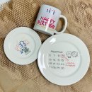 선물 | 세상에 하나뿐인 레터링 접시 '어스윗플레이스' 메리미 플레이트 & 제작 머그컵 내돈내산 후기
