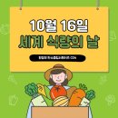 열두달 환경달력 - 10월 세계 식량 날🌈 이미지