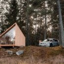 숲속오두막 이미지