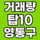 광교마을 45 탑 공인중개사사무소 | 2025년 영통구 아파트 가장 많이산 단지 거래량 순위 탑10