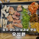 우성원 | 청주 오송 미나리 삼겹살 맛집 파불고기 점심특선도 맛있는 '우성원' 내돈내산 후기