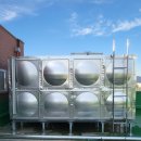 [광주물탱크]스텐물탱크 학교 현장 스텐물탱크 20톤 설치 성화산업 062-603-0340 이미지