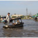 베트남 아침 수상시장 풍경(2) 이미지