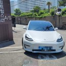 재송동 덴트 테슬라 모델3 운전석 문짝 덴트 복원 후기