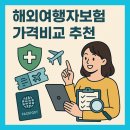 해외여행자보험 가격비교