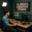 1인 미디어 크리에이터 이미지