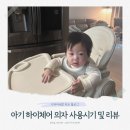 하이리브 | 신생아부터 영유아까지 아기 하이체어 이유식의자 사용시기와 아가드 하이체어 후기