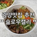 광양 맛집 슬로우캘리 중마점 재방문 후기 역시 포케보다 보울도 맛있는 중마동맛집